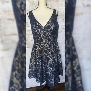 Christina Wu Lace Dress Sz 16